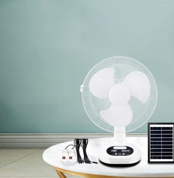 Solar powered fan