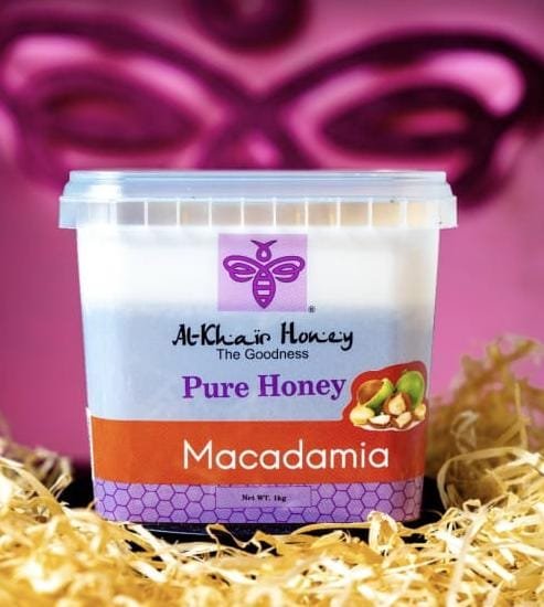 1 Kg Tub, Pure Honey, Macadamia