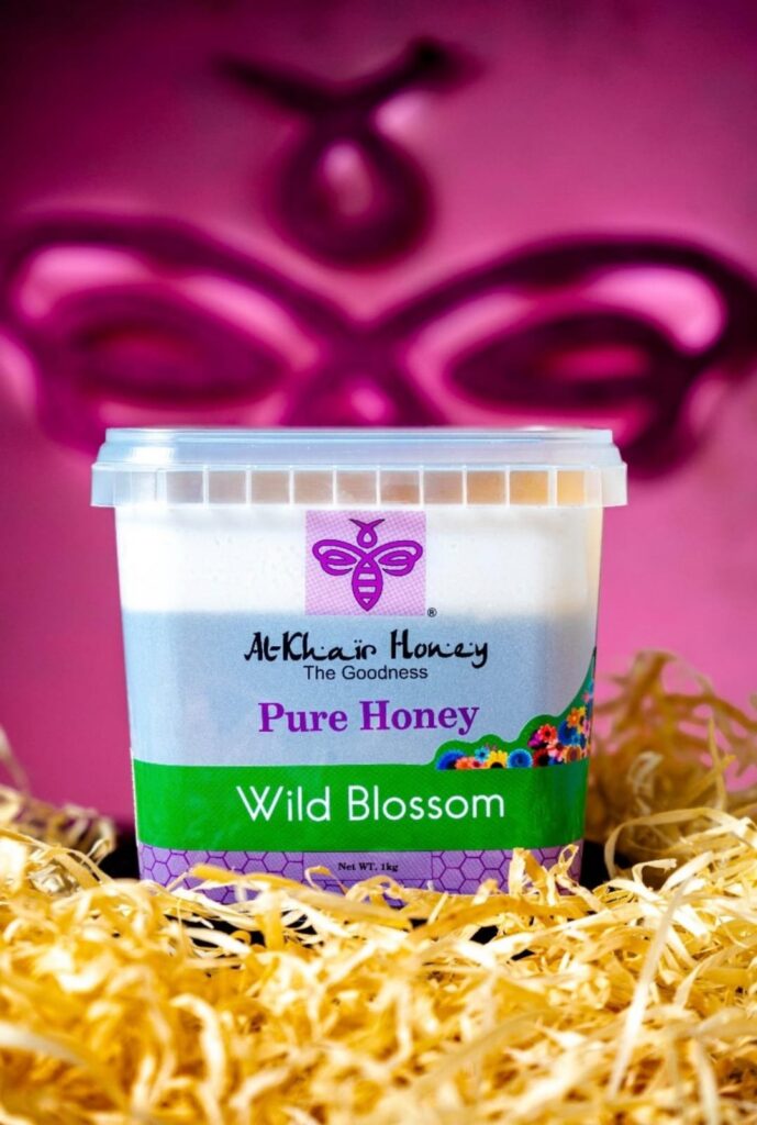 1 kg Tub, Pure Honey, Wild Blossom