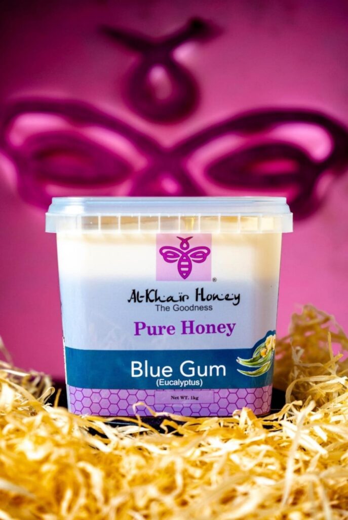 1Kg Tub, Pure Honey, Bluegum