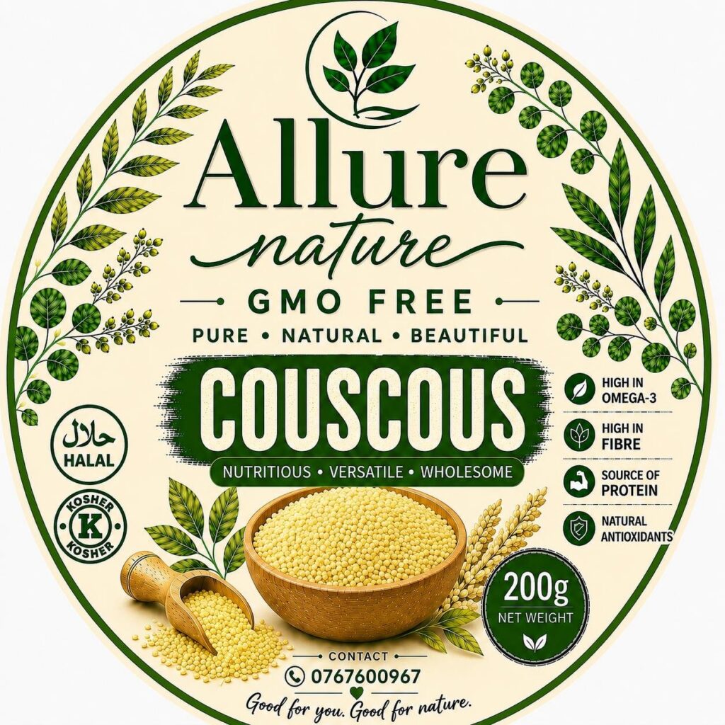 ALLURE NATURE, COUSCOUS 200gm