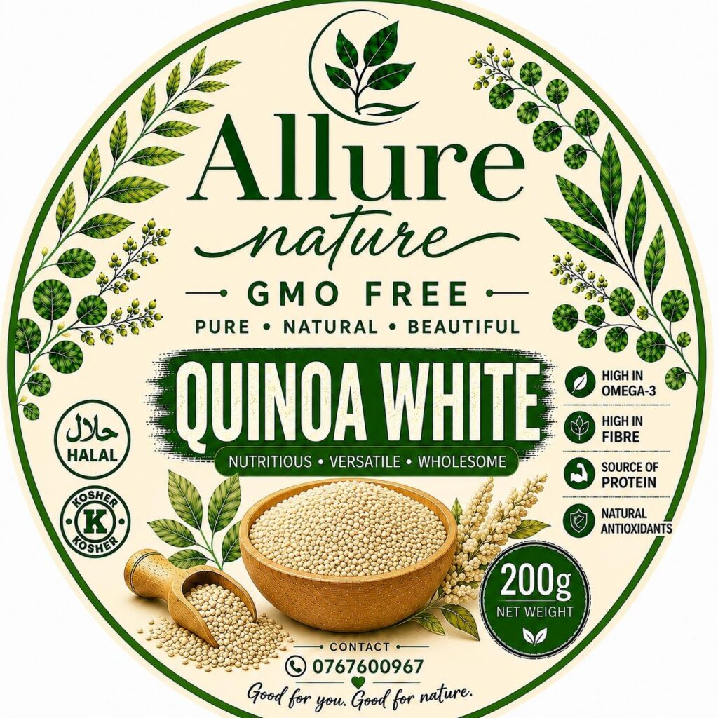 ALLURE NATURE, QUINOA WHITE 200gm