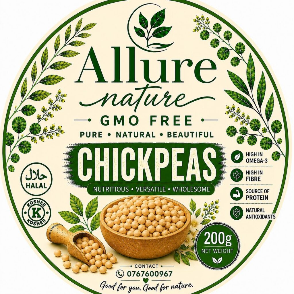 ALLURE NATURE, CHICKPEAS 200gm