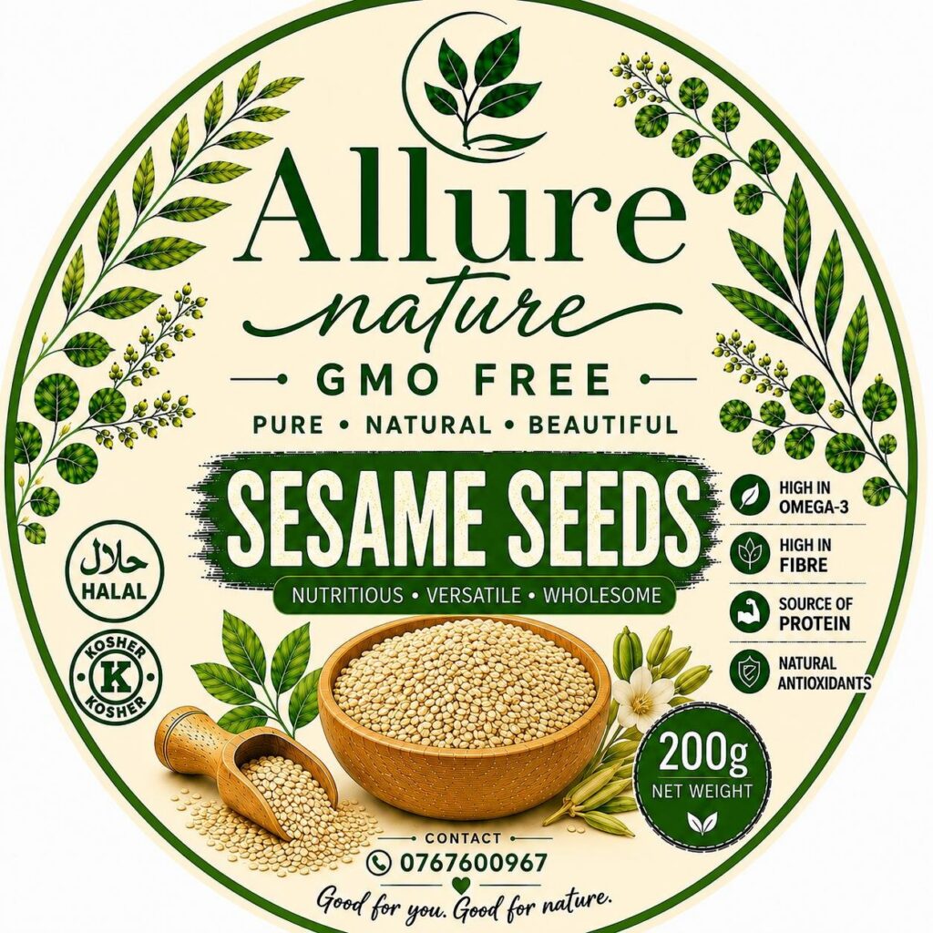 ALLURE NATURE, SESAME SEEDS 200gm