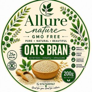 ALLURE NATURE, OATS BRAN 200gm