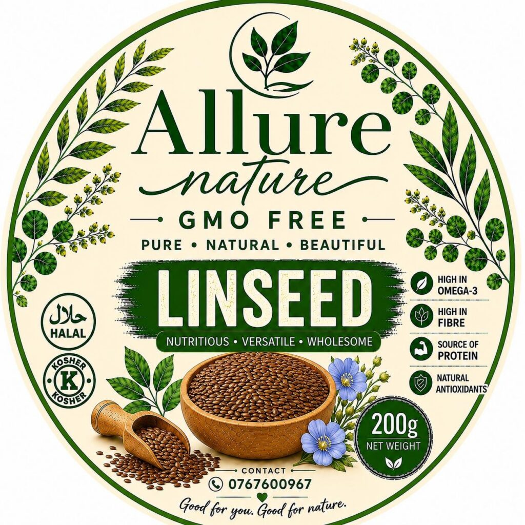 ALLURE NATURE, LINSEED 200gm