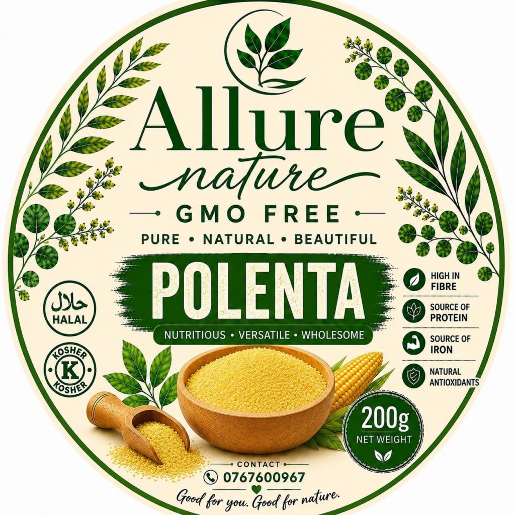 ALLURE NATURE, POLENTA 200GM