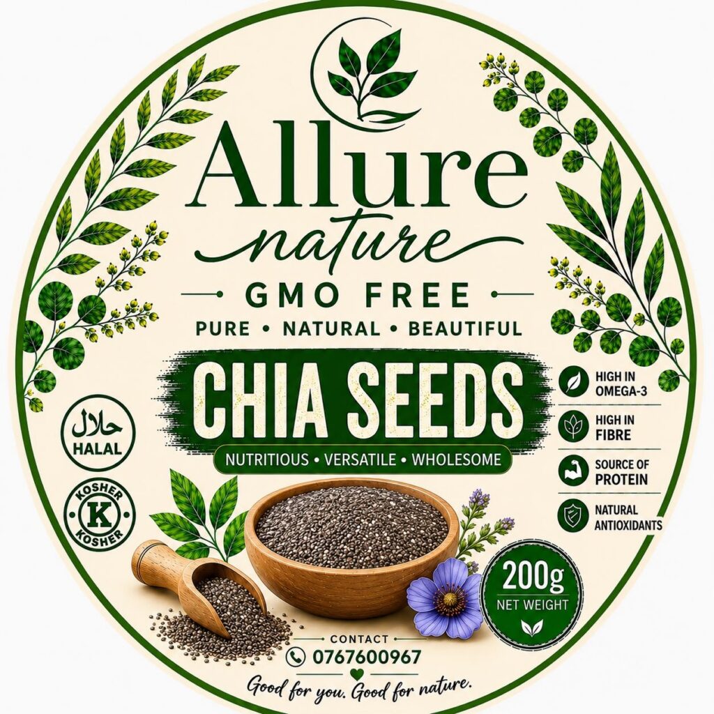ALLURE NATURE, CHIA SEEDS 200gm