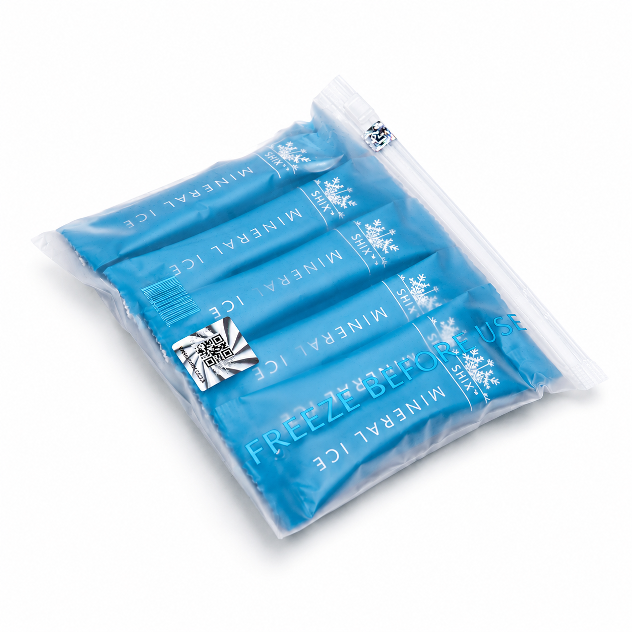 Mineral Ice Reusable Travel Ice Packs – 15 pack
